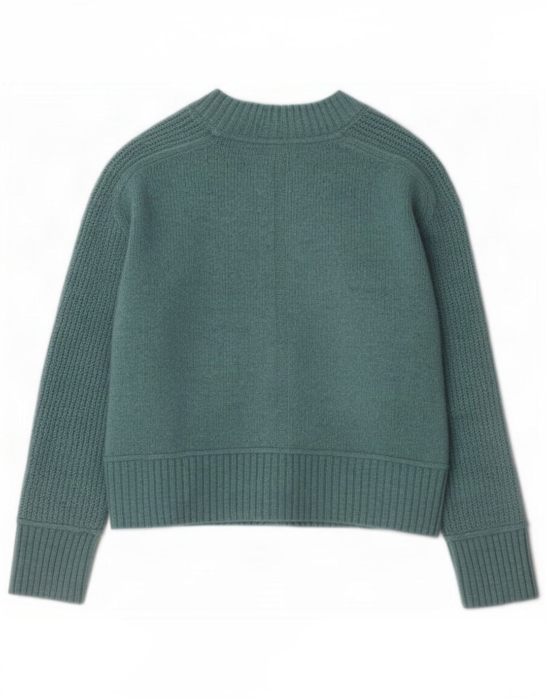 White Stuff Damen Crop-Oversize-Cardigan-Pullover, Gr. 10, Klein, Blau