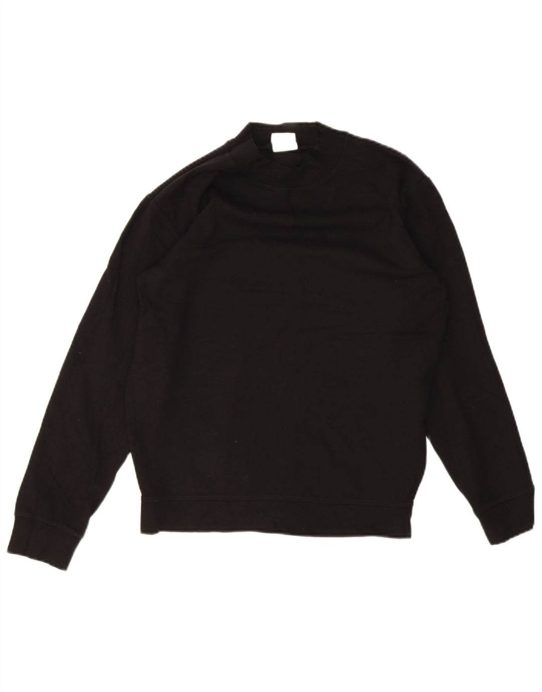 Zara Damen Sweatshirt Pullover UK 14 Medium Schwarz