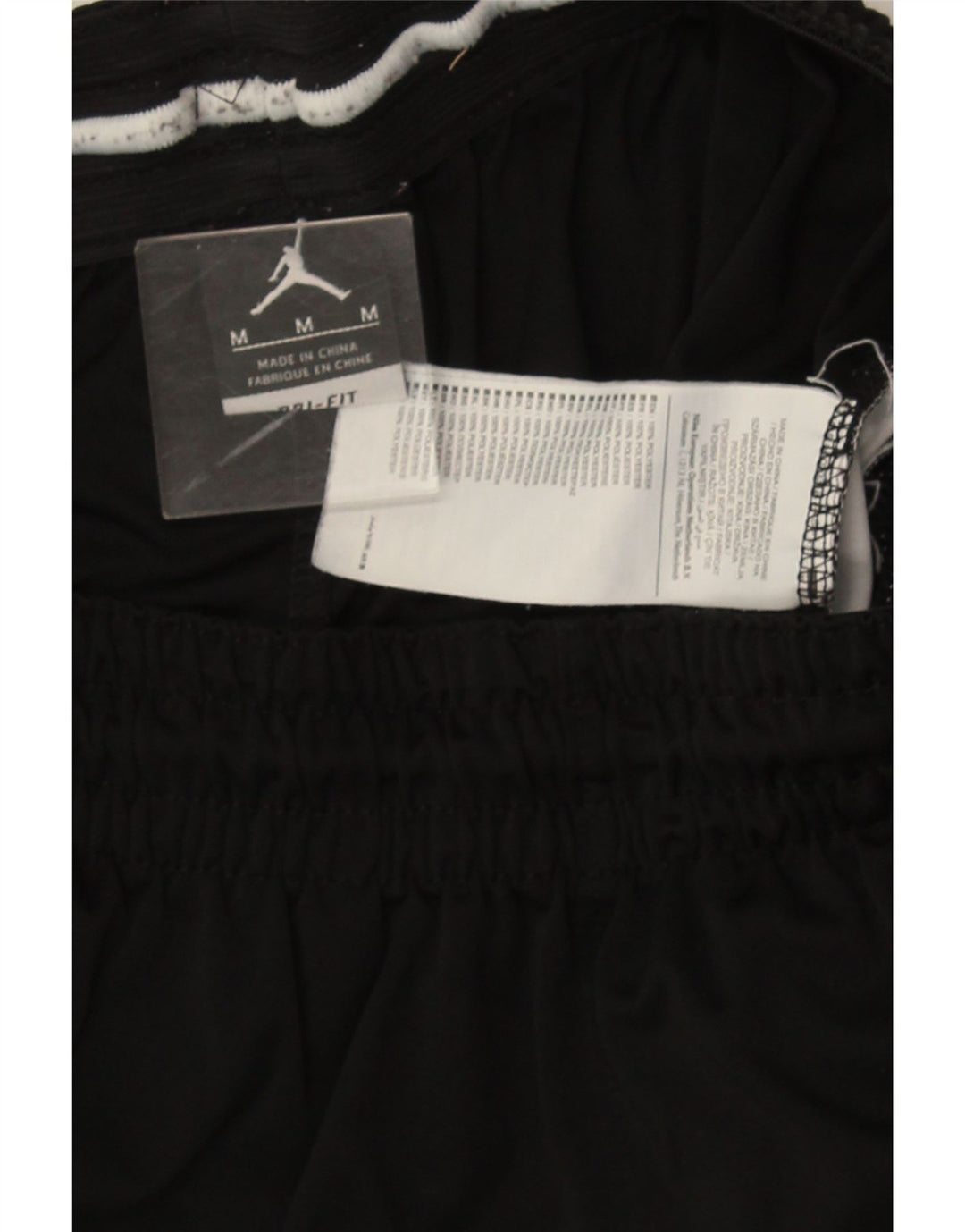 Jordan Herren Dri Fit Sportshorts Mittelschwarzes Colourblock-Polyester