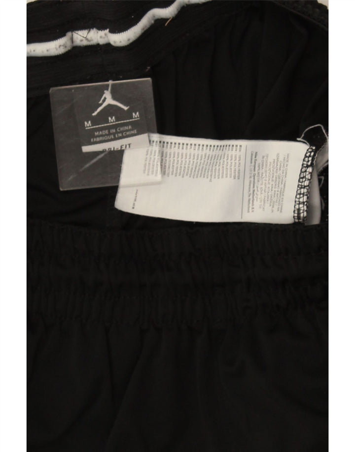 Jordan Herren Dri Fit Sportshorts Mittelschwarzes Colourblock-Polyester