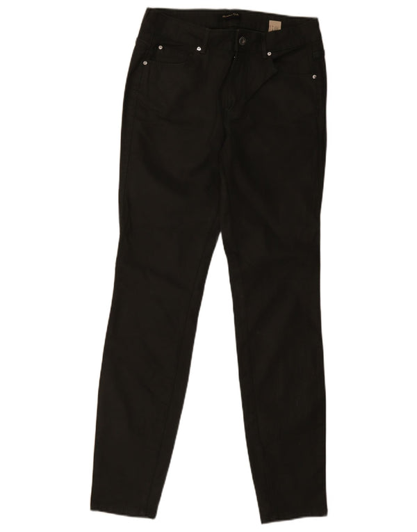 MASSIMO DUTTI Womens Skinny Casual Trousers EU 38 Small W28 L29 Green