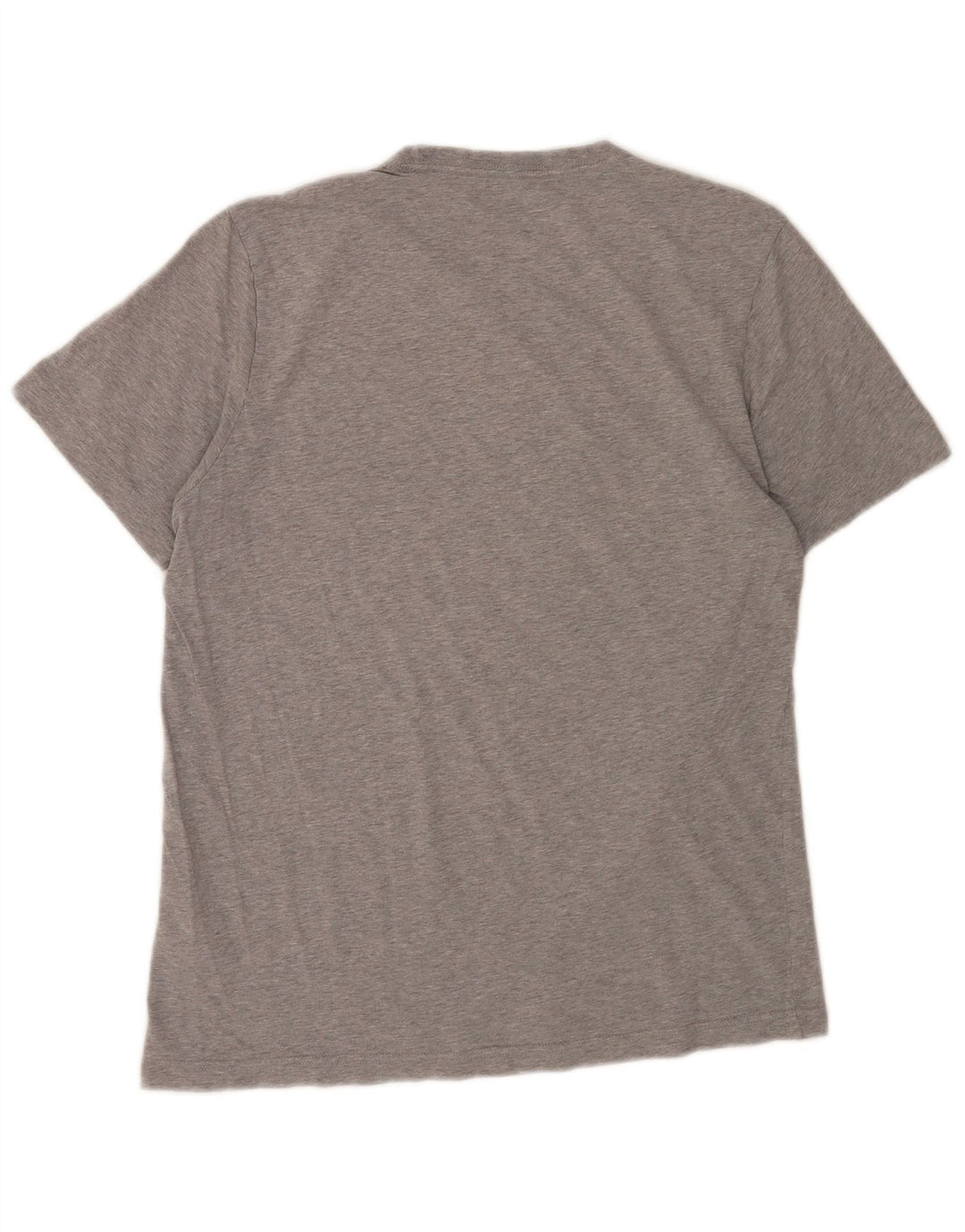 Adidas Herren Grafik-T-Shirt aus mittelgrauer Baumwolle