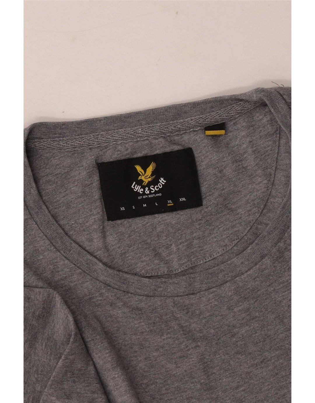 Lyle & Scott Herren T-Shirt Top XL Grau meliert