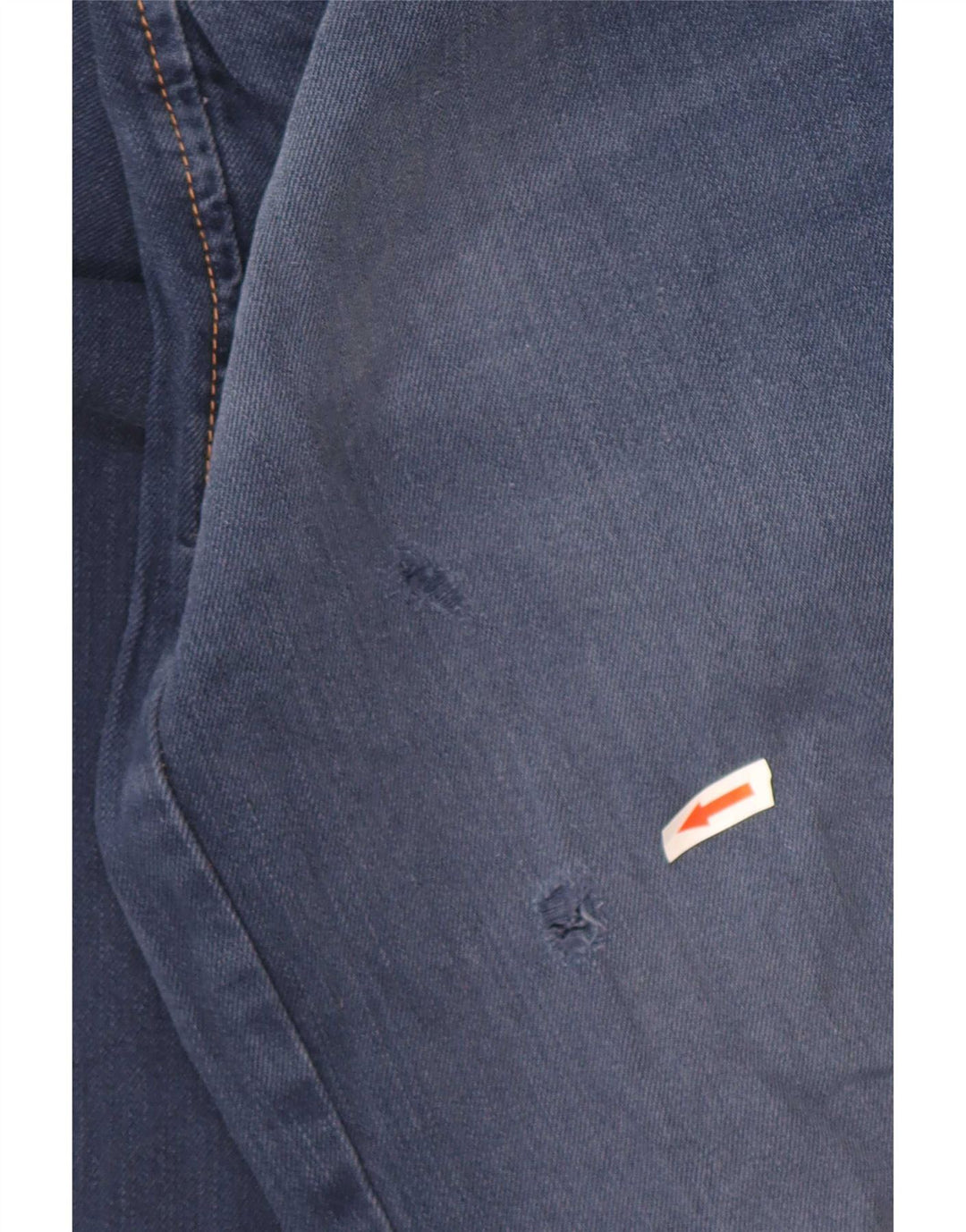Calvin Klein Herren Bootcut Jeans W33 L30 Marineblau Baumwolle