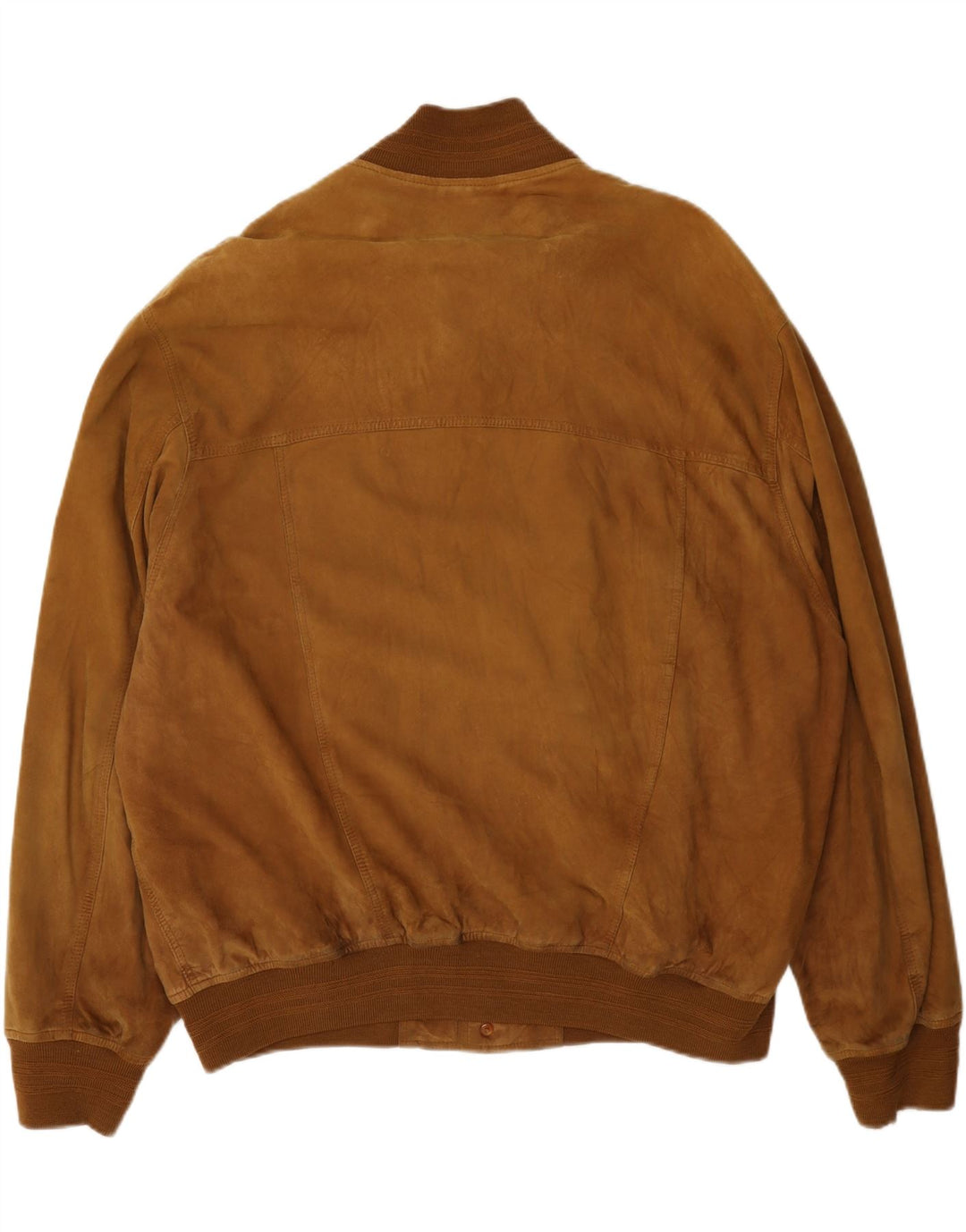 Vintage Herren Wildleder Bomberjacke UK 42 XL Beige