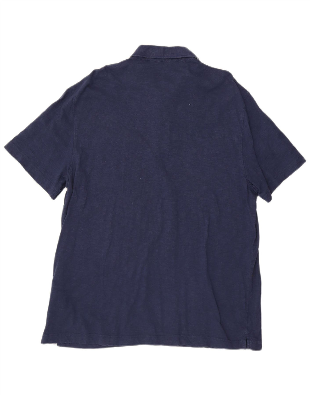 IZOD Mens Polo Shirt XL Navy Blue Cotton