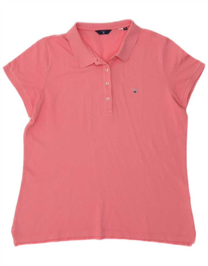 Gant Damen Poloshirt UK 20 2XL Rosa