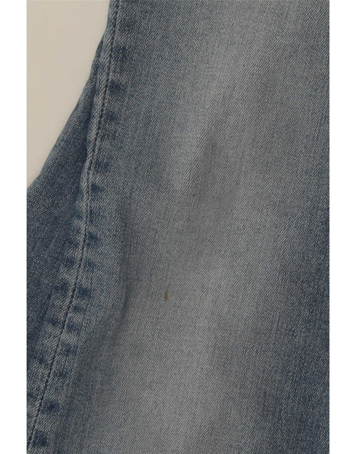 Levi's Damen 726 Flared Jeans W26 L30 Blaue Baumwolle