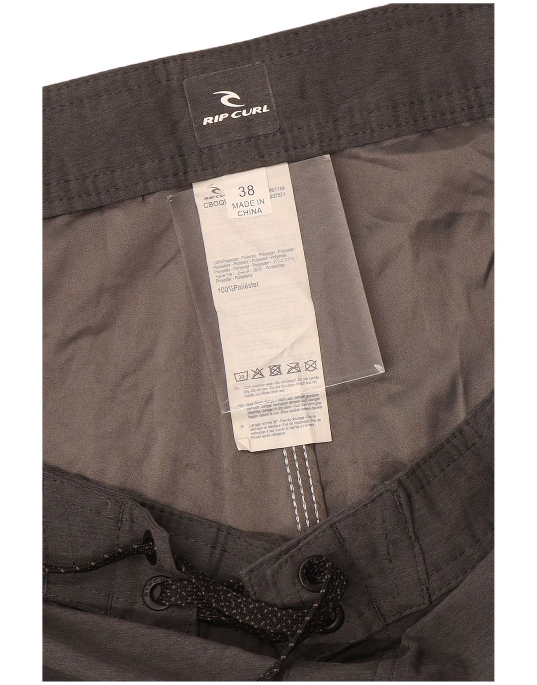 Rip Curl Herren Badeshorts XL Grau Polyester