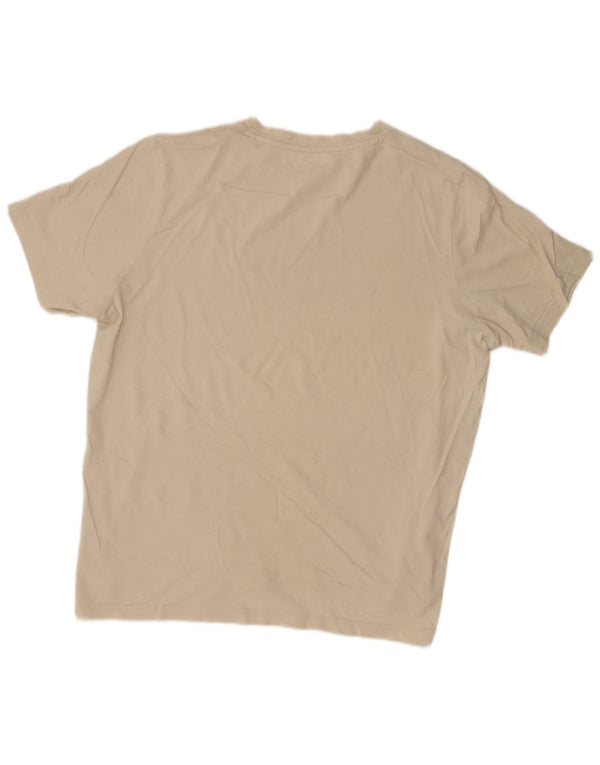 Puma Herren Grafik T-Shirt Top XL Beige