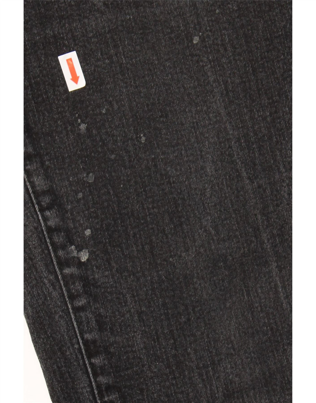 TRUSSARDI Damen Straight Jeans W28 L32 Graue Baumwolle