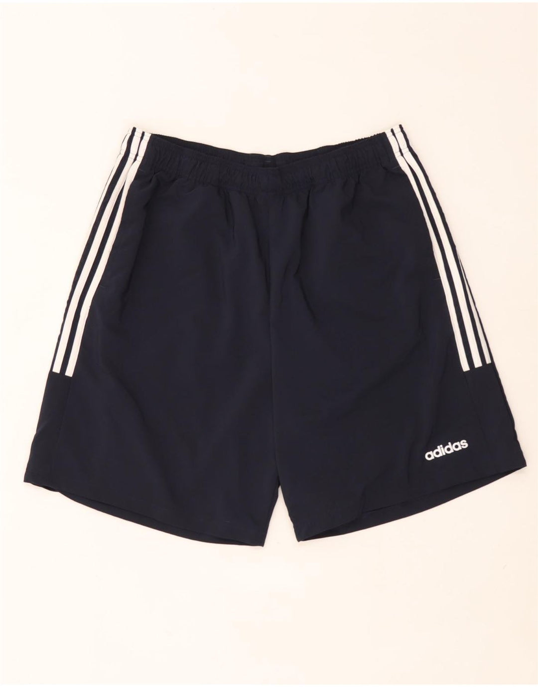 Adidas Herren Sport Shorts XL Marineblau Polyester