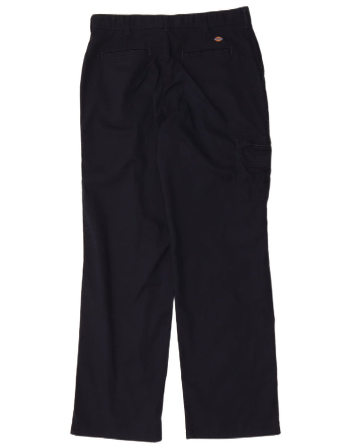 Dickies Damen gerade Cargohose W32 L32 Marineblau