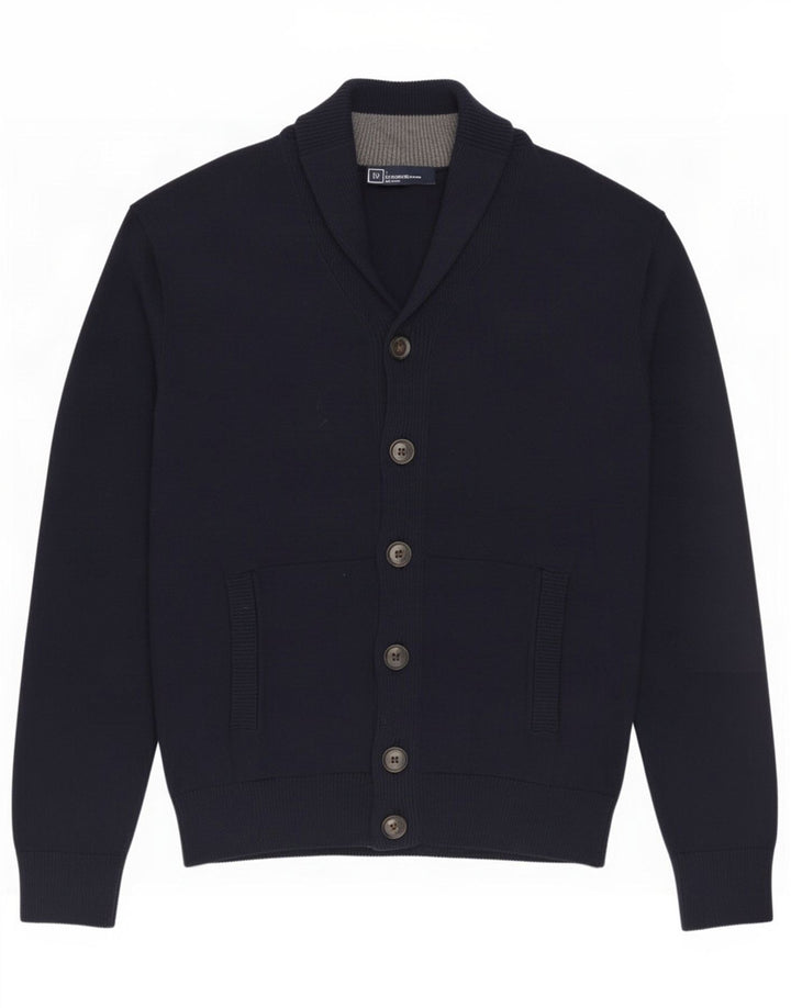 Gap Herren-Strickjacke aus Baumwolle in mittlerem Marineblau