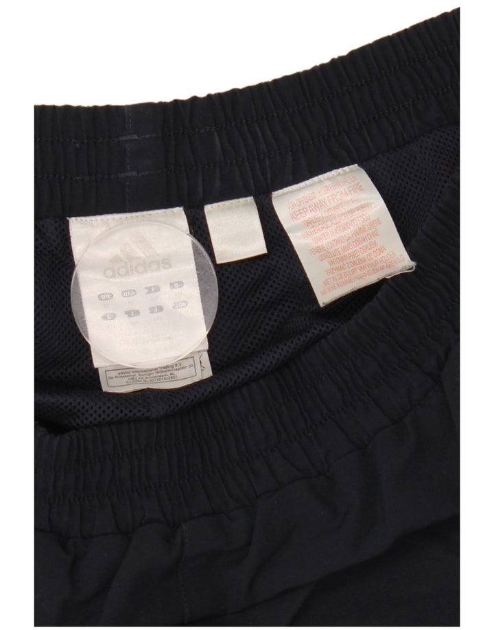 ADIDAS Sportshorts für Jungen, 15–16 Jahre, marineblaues Farbblock-Polyester