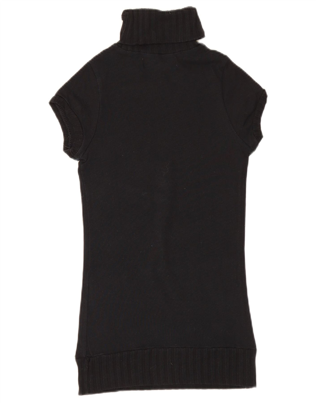 Kurzärmliger Damen-Pullover mit Knöpfen von Zara, Größe S, Schwarz