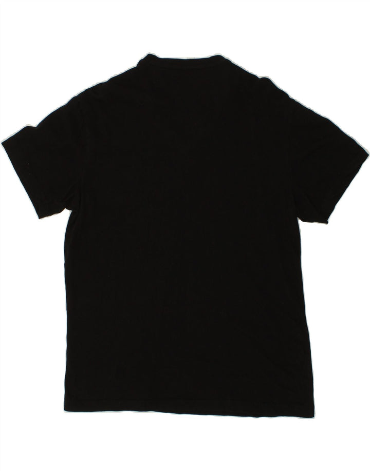 KAPPA Womens T-Shirt Top UK 16 Large Black Vintage Kappa and Second-Hand Kappa from Messina Hembry 