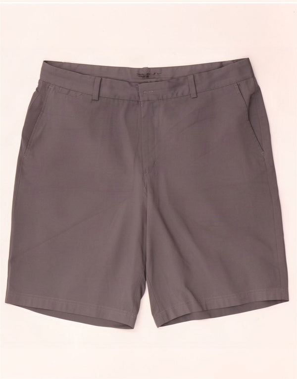 Nike Mens Golf Standard Fit Chino Shorts Large W36 Grau Polyester