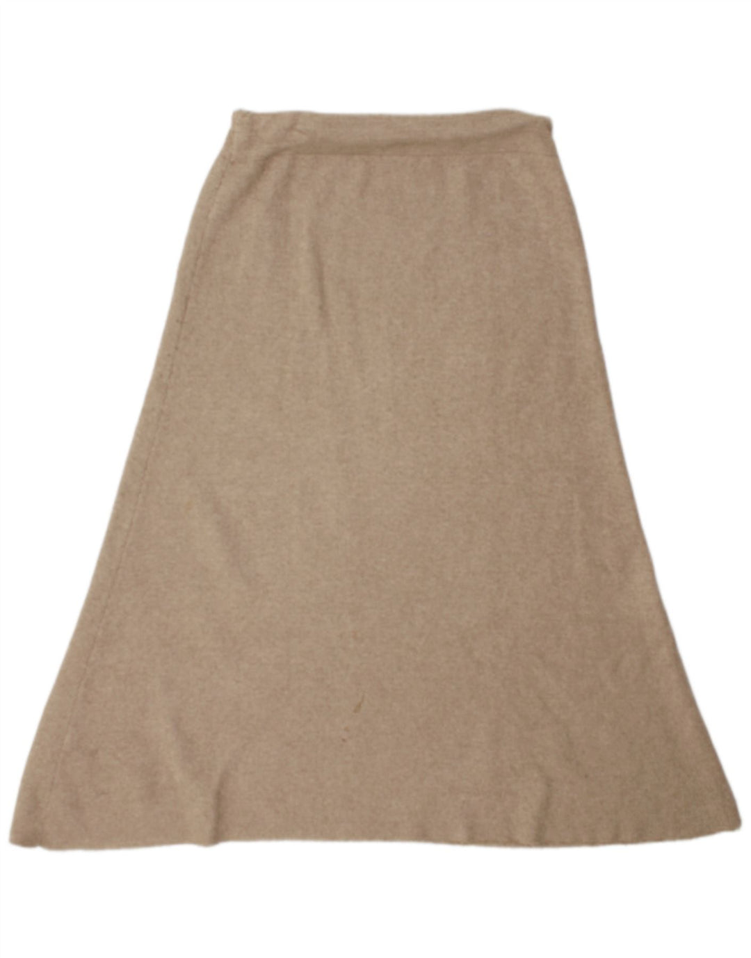 Zara Damen A-Linien-Rock Medium W28 Beige Viskose