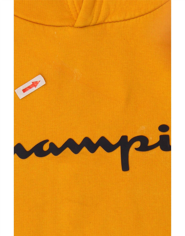 Champion Herren-Kapuzenpullover mit Grafik, mittelgelbe Baumwolle