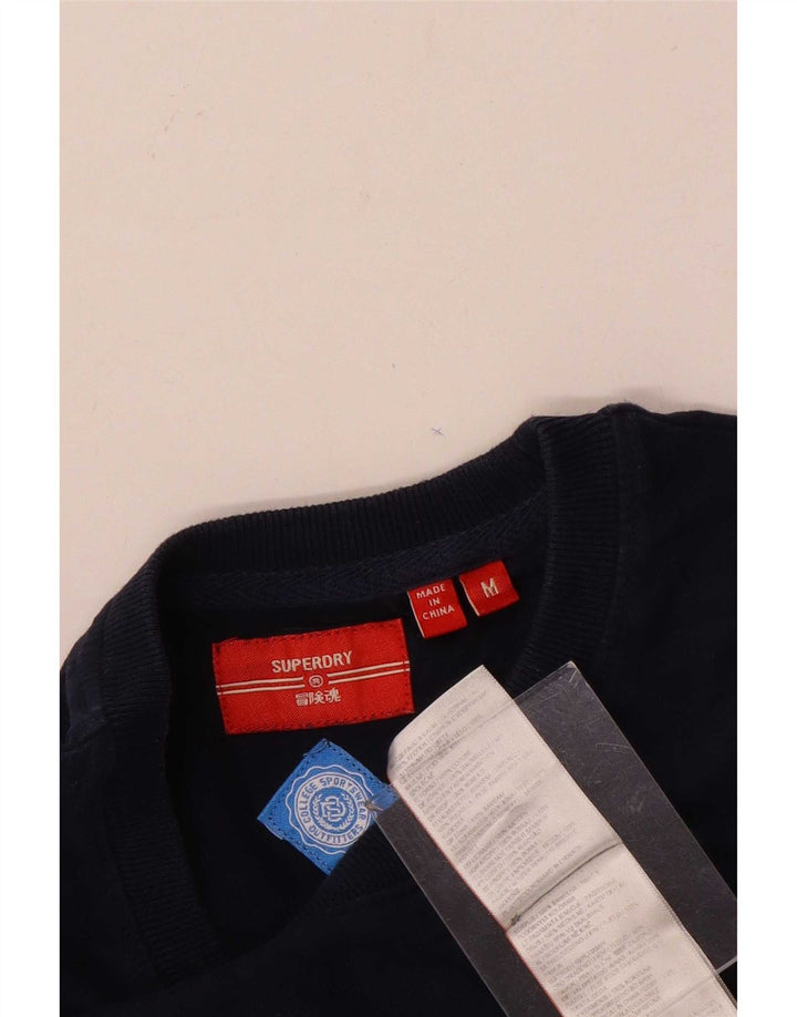 Superdry Herren T-Shirt-Oberteil aus Baumwolle in mittlerem Marineblau