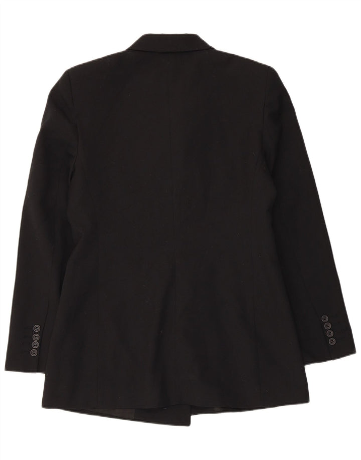 SPORTSTAFF Damen Zweireiher-Blazerjacke IT 46 Large Schwarz