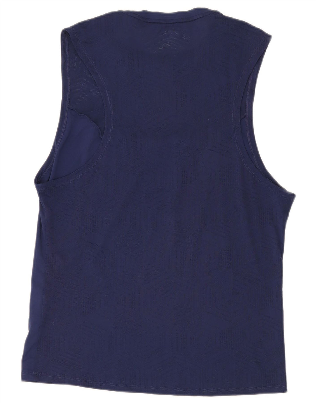 Asics Damen Weste Top UK 16 Large Marineblau Polyester