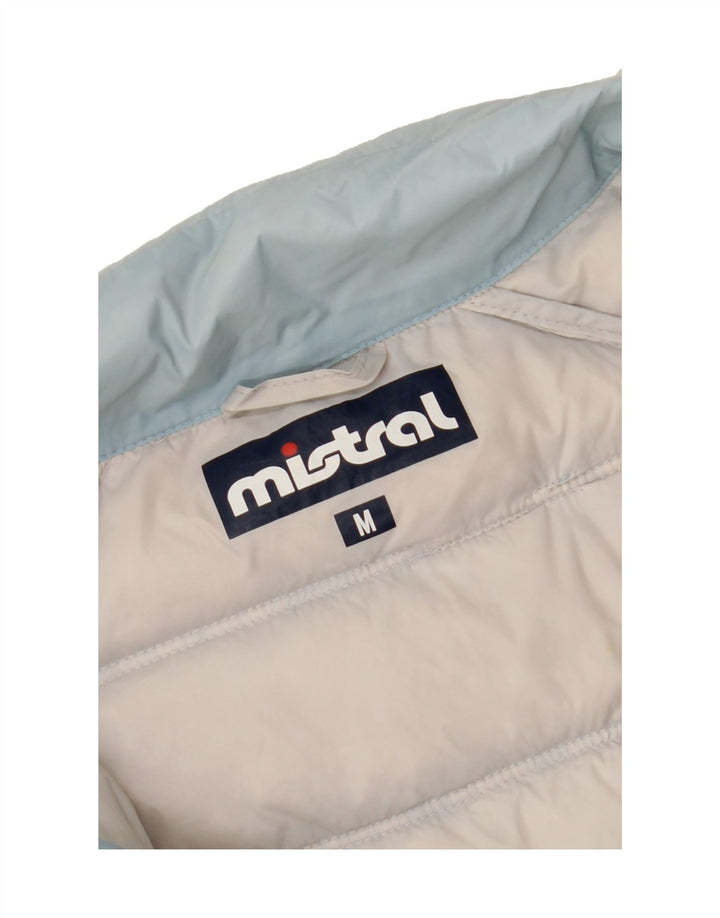 MISTRAL Womens Padded Jacket UK 12 Medium Blue Nylon Vintage Mistral and Second-Hand Mistral from Messina Hembry 