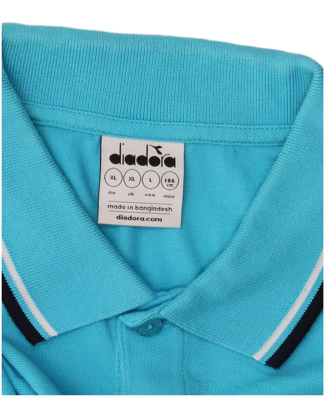 Diadora Herren Poloshirt XL Blau