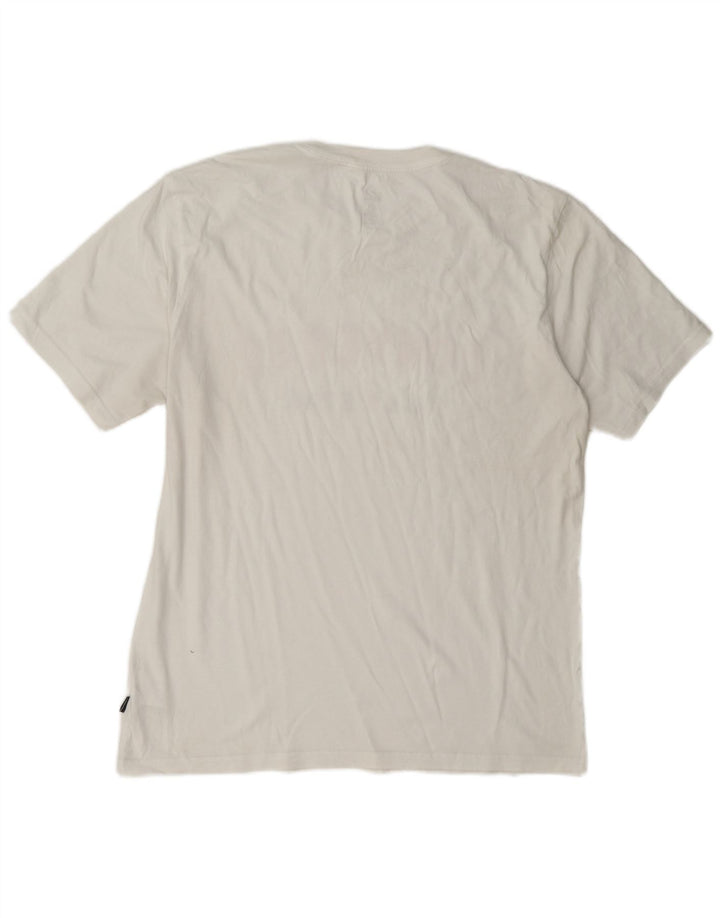 Converse Herren-T-Shirt mit Grafik, groß, aus weißer Baumwolle