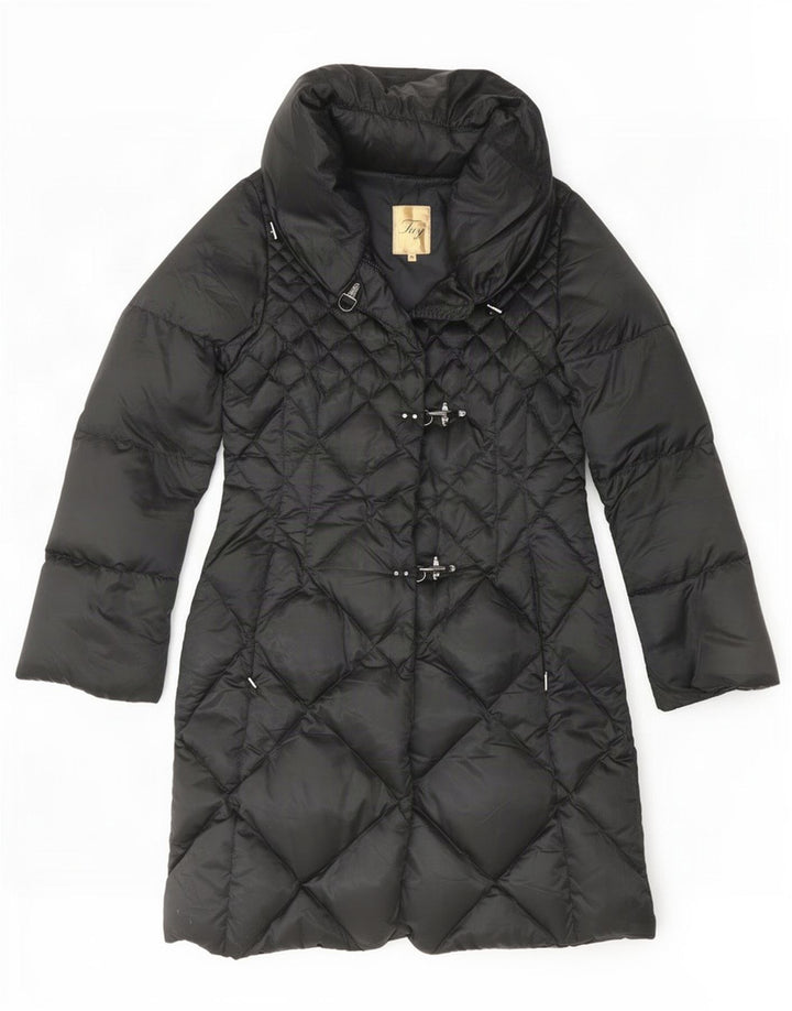 Fay Damen Wattierter Mantel UK 18 XL Schwarz