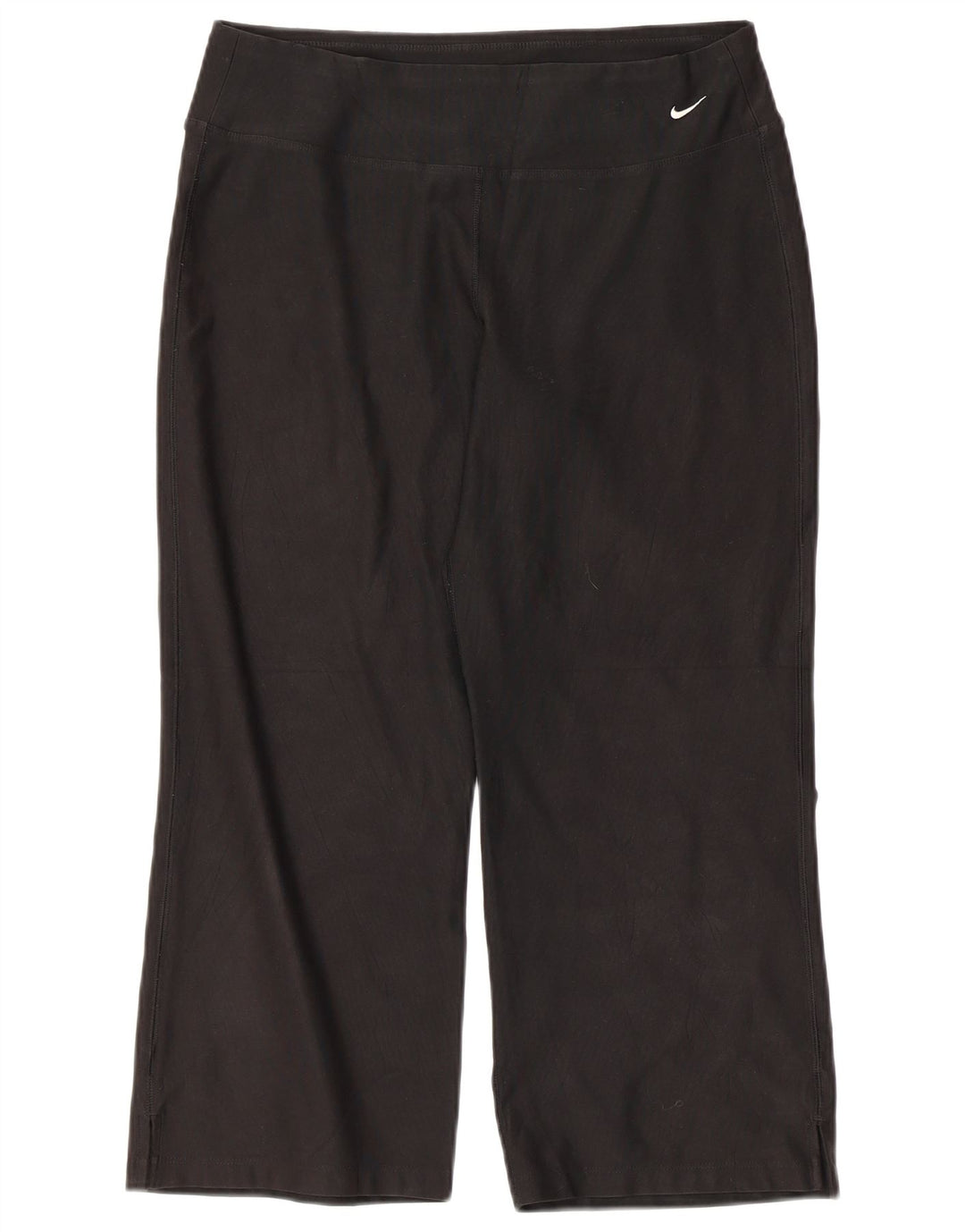 Nike Damen Capri-Leggings US 8/10 Mittelschwarzes Polyester