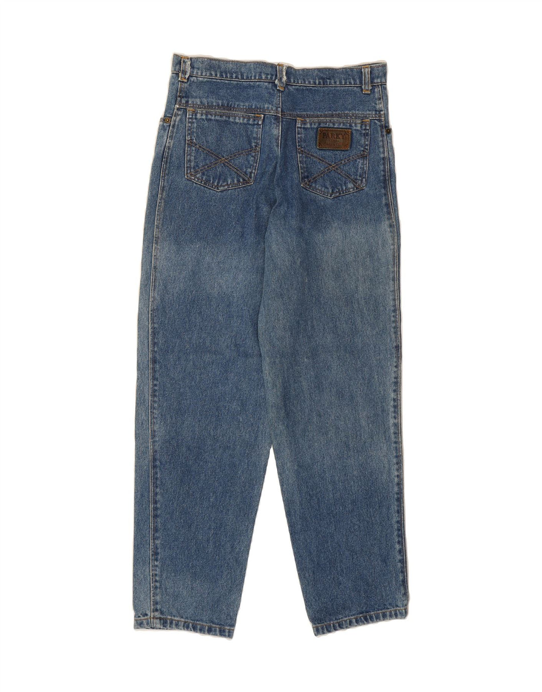 PARKY Womens Tapered Jeans W30 L30 Blue Cotton Vintage Parky and Second-Hand Parky from Messina Hembry 