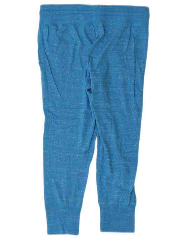 Nike Damen-Trainingsanzug mit Grafik, Jogginghose, UK 10, Größe S, blau gefleckt
