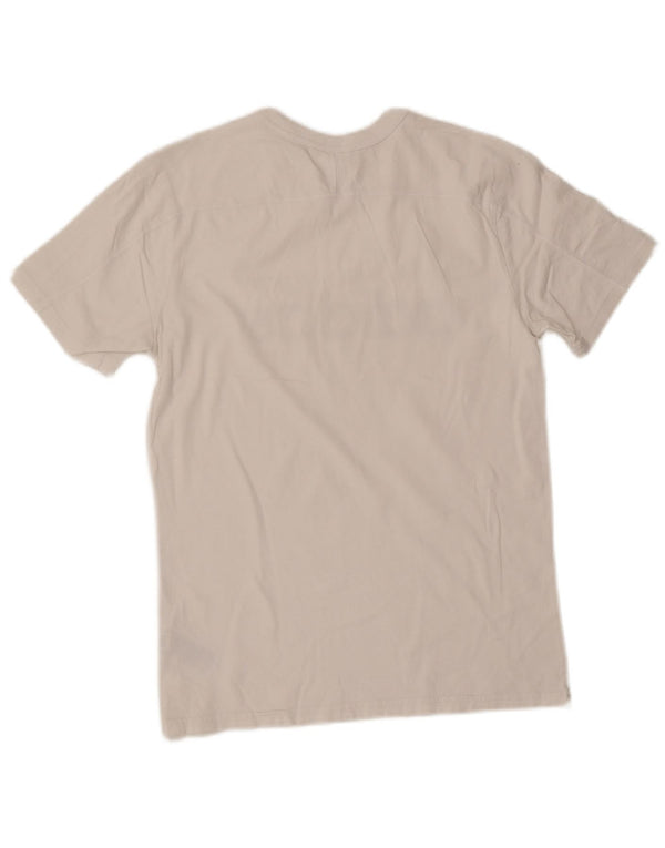 Adidas Herren Grafik T-Shirt Top Small Weiß Baumwolle