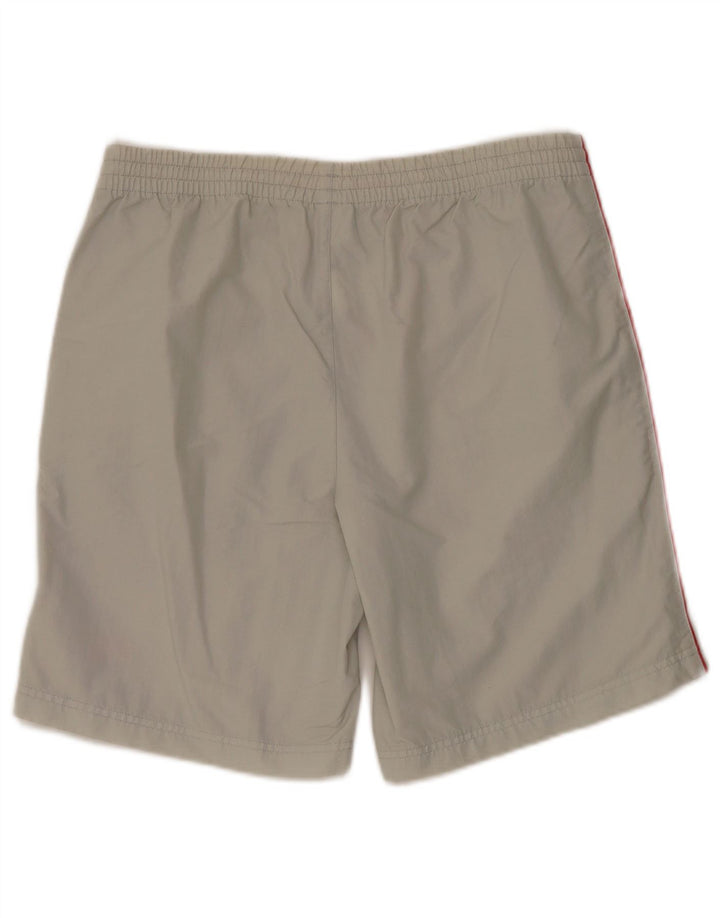 Fila Herren Sportshorts Small Grau Polyamid