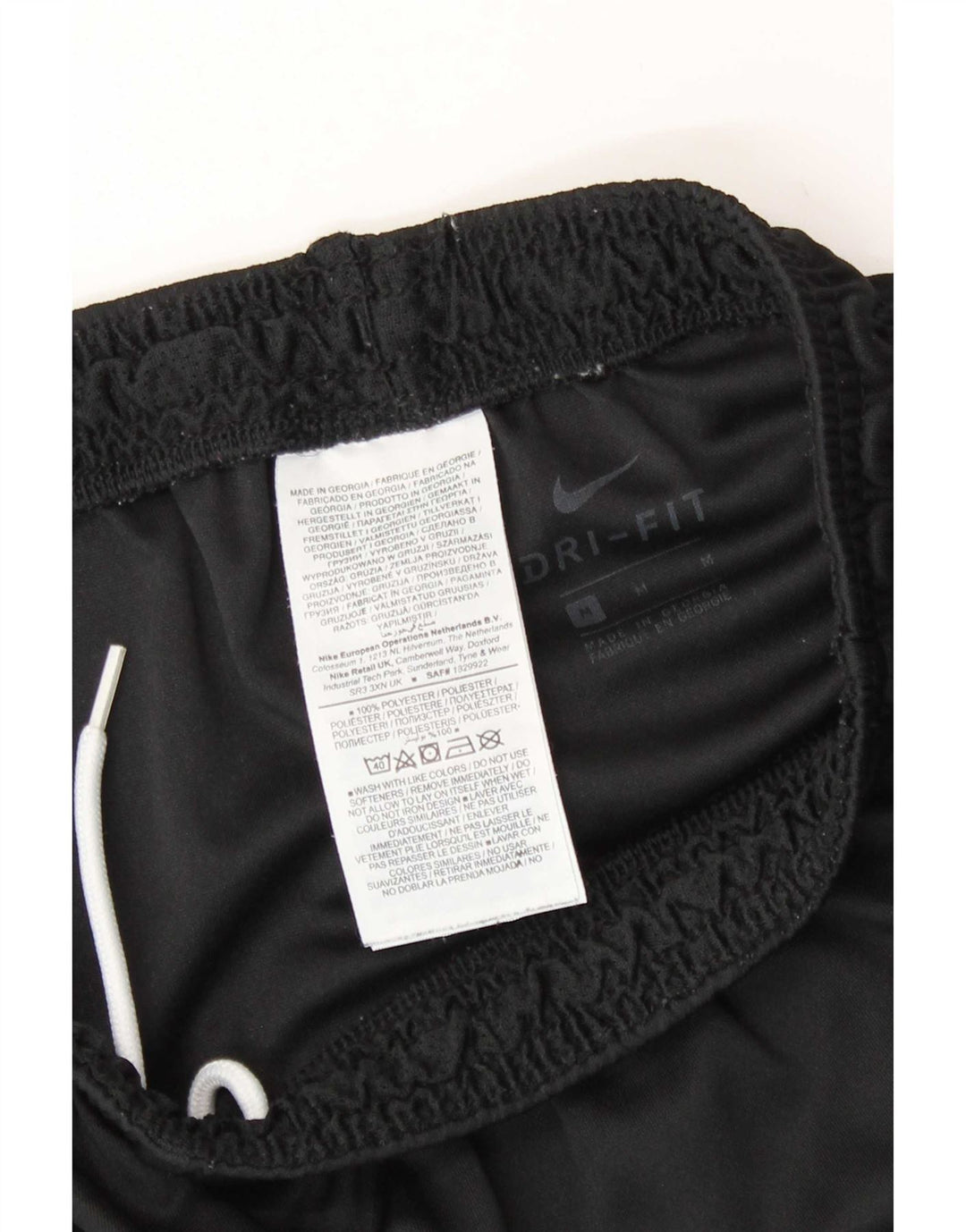 Nike Herren Sunderland A.F.C Graphic Sport Shorts Mittelschwarzes Polyester