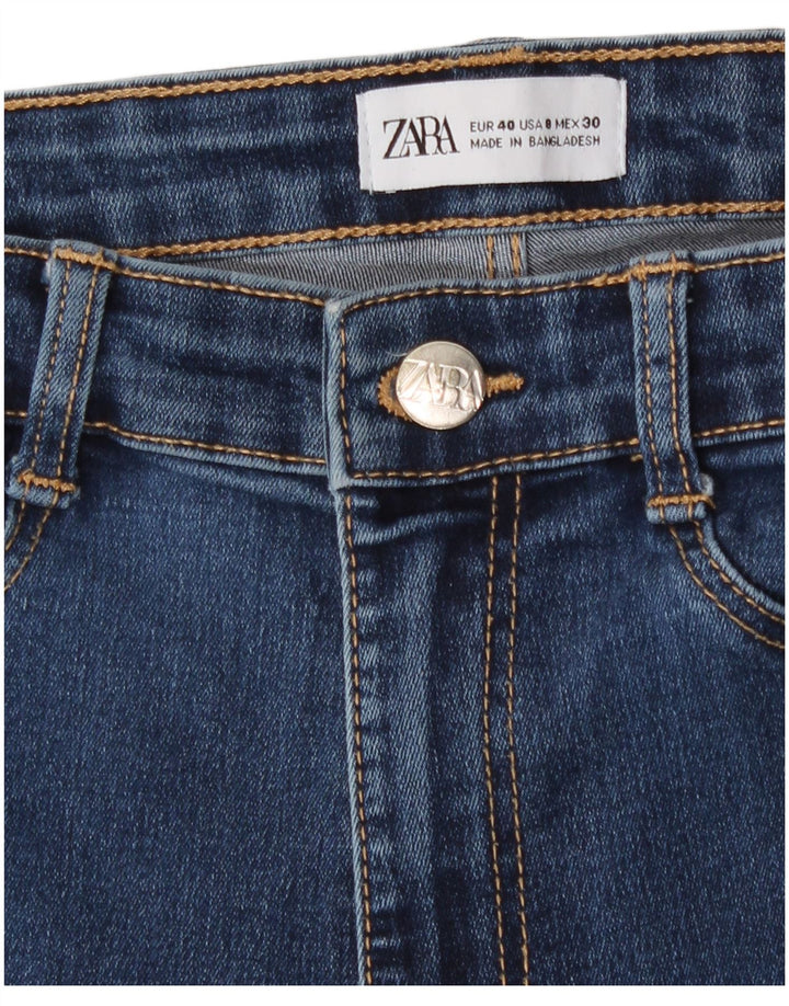 Zara Damen Skinny Jeans EU 40 Medium W30 L27 Blau