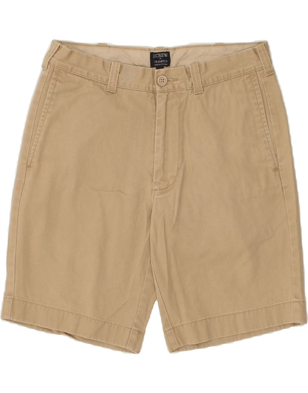 J. CREW Mens Gramercy Chino Shorts W30 Medium Brown | Vintage J. Crew | Thrift | Second-Hand J. Crew | Used Clothing | Messina Hembry 