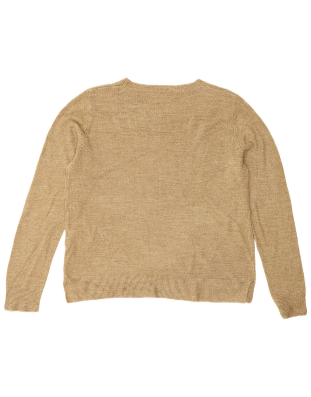 MARKS & SPENCER Damenpullover UK 14 Medium Beige Acryl