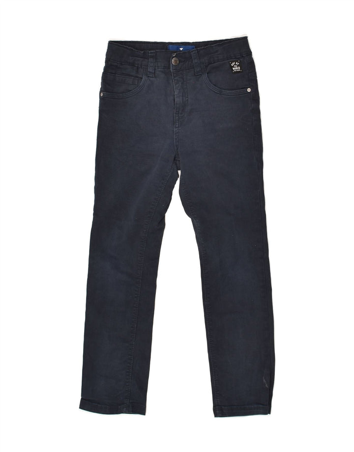 TOM TAILOR Boys Straight Jeans 7-8 Years W24 L26  Navy Blue Cotton | Vintage Tom Tailor | Thrift | Second-Hand Tom Tailor | Used Clothing | Messina Hembry 