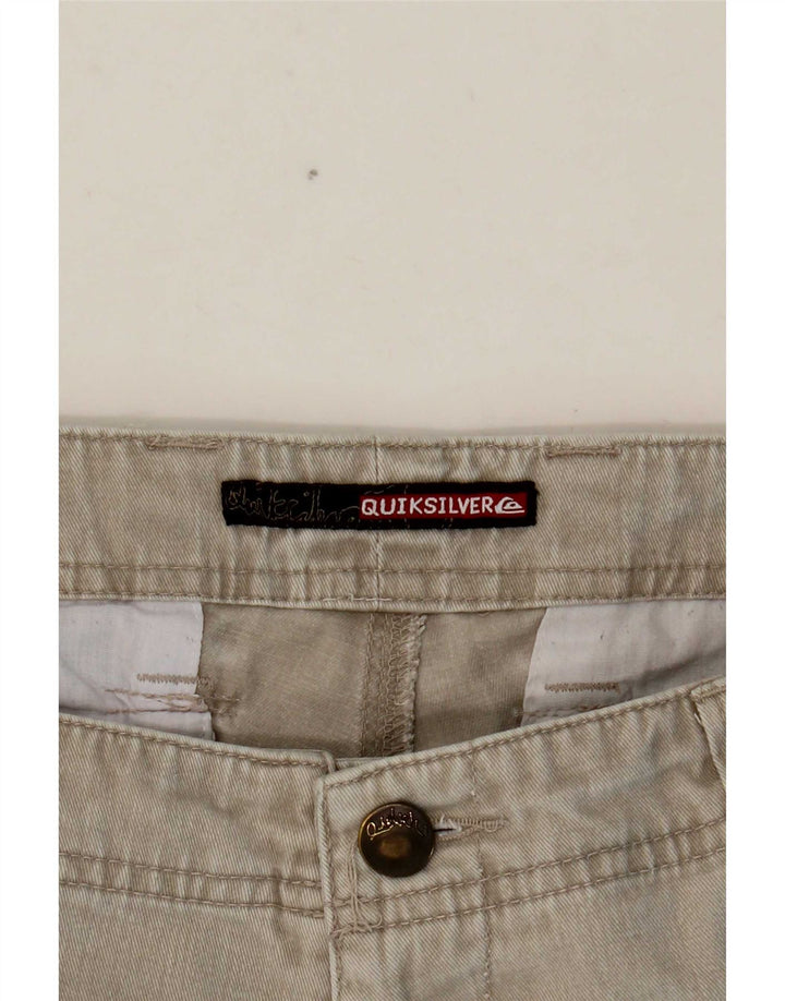Quiksilver Herren-Chinoshorts mit Grafik, W35, Größe L, Beige