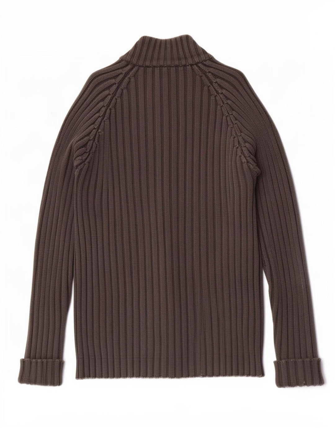 Marlboro Classics Herren-Cardigan-Pullover 2XL aus grauer Baumwolle
