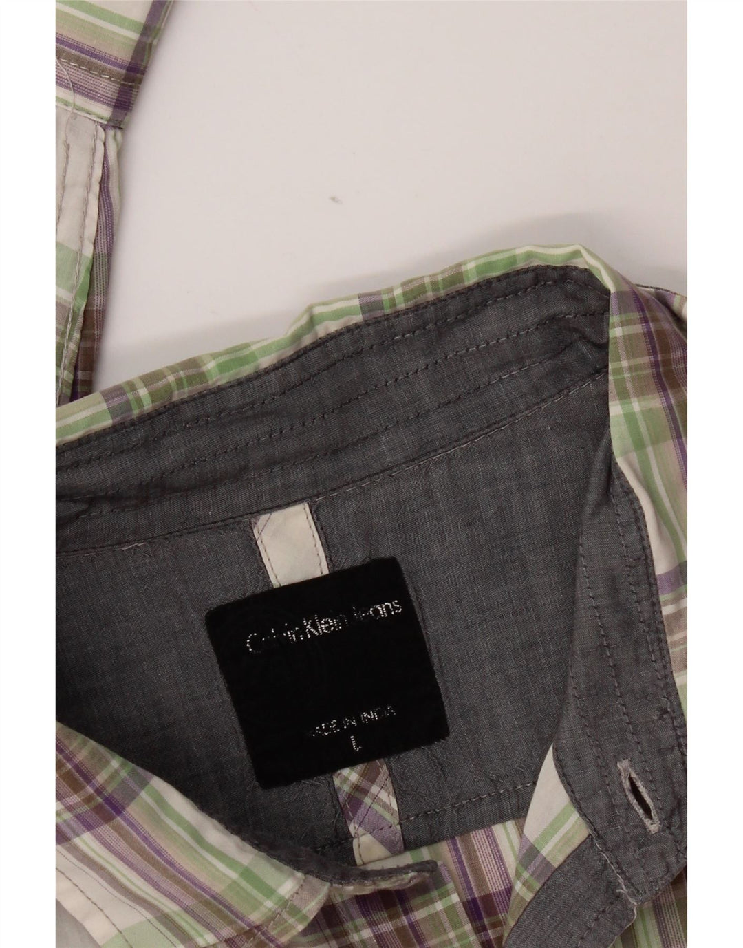 Calvin Klein Jeans Herrenhemd, groß, mehrfarbig, kariert