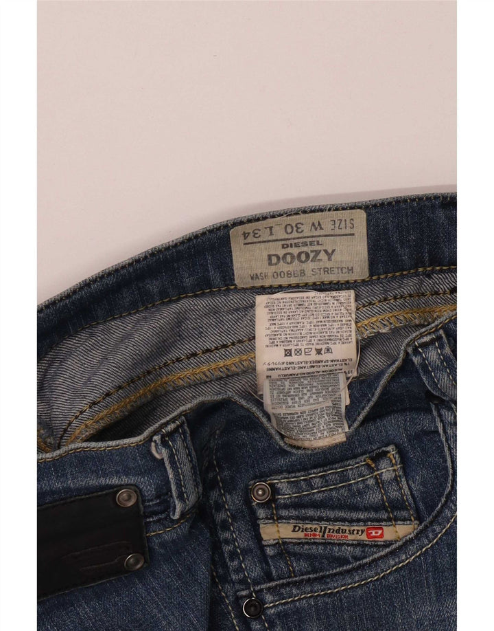 Diesel Damen Doozy Slim Jeans W30 L31 Blaue Baumwolle