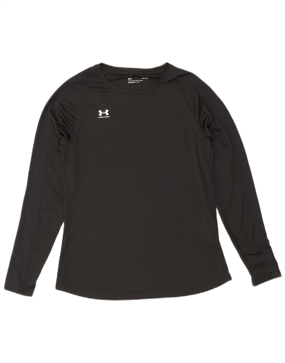 Under Armour Herren-Oberteil, langärmelig, groß, aus schwarzem Polyester