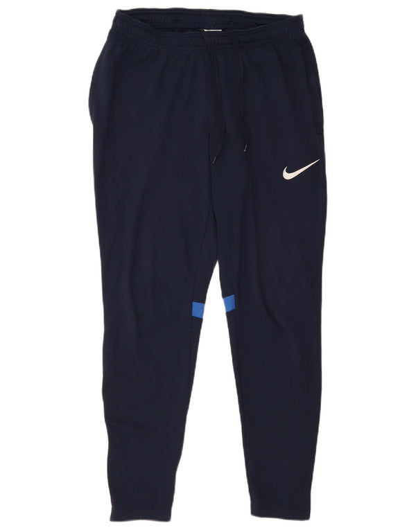NIKE Herren-Trainingshose Dri Fit, mittleres Marineblau, Farbblock