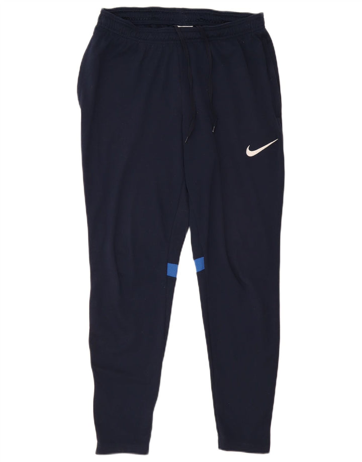 NIKE Herren-Trainingshose Dri Fit, mittleres Marineblau, Farbblock