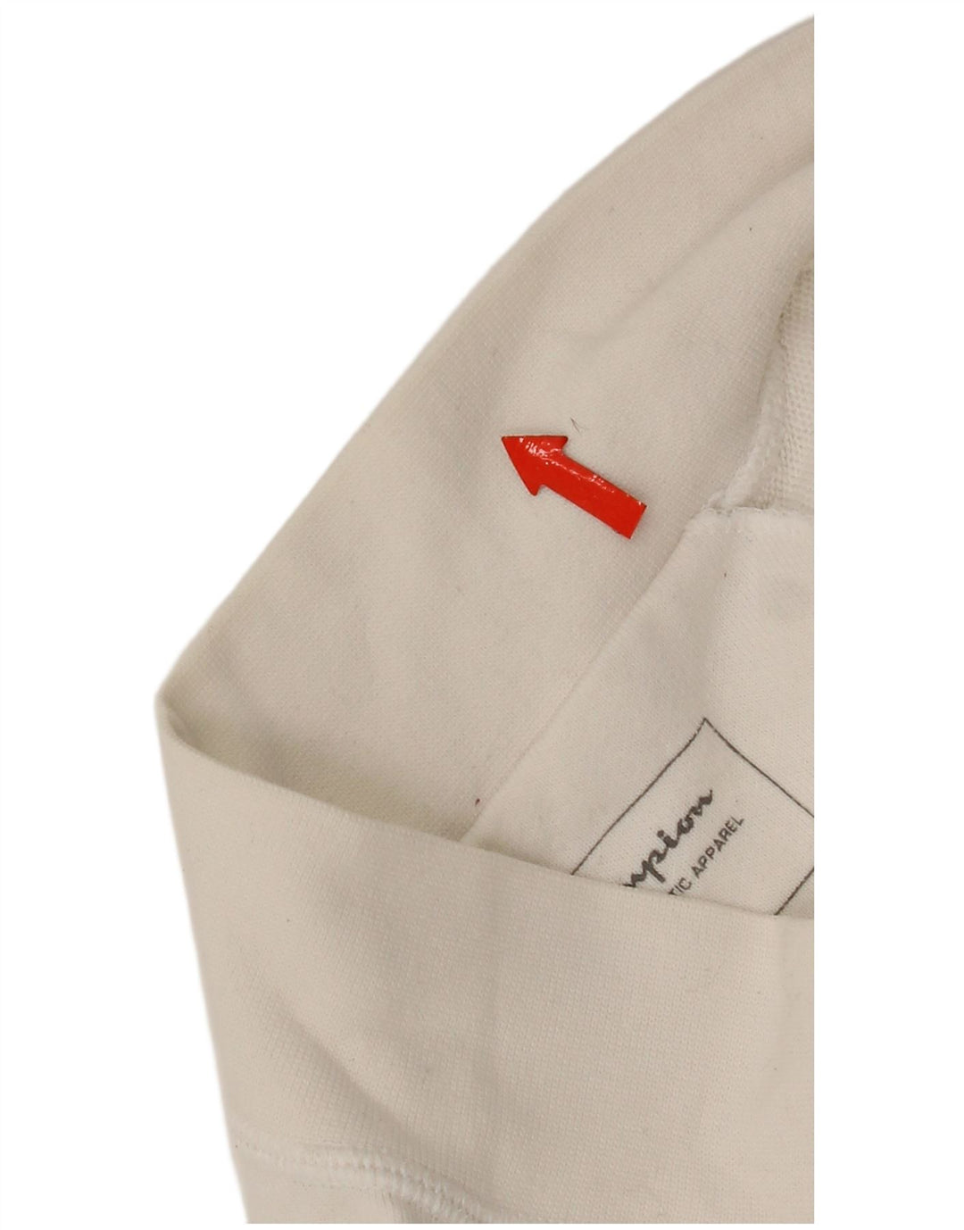 Champion Damen-Trainingsanzugoberteil, UK-Größe 14, mittelweiße Baumwolle