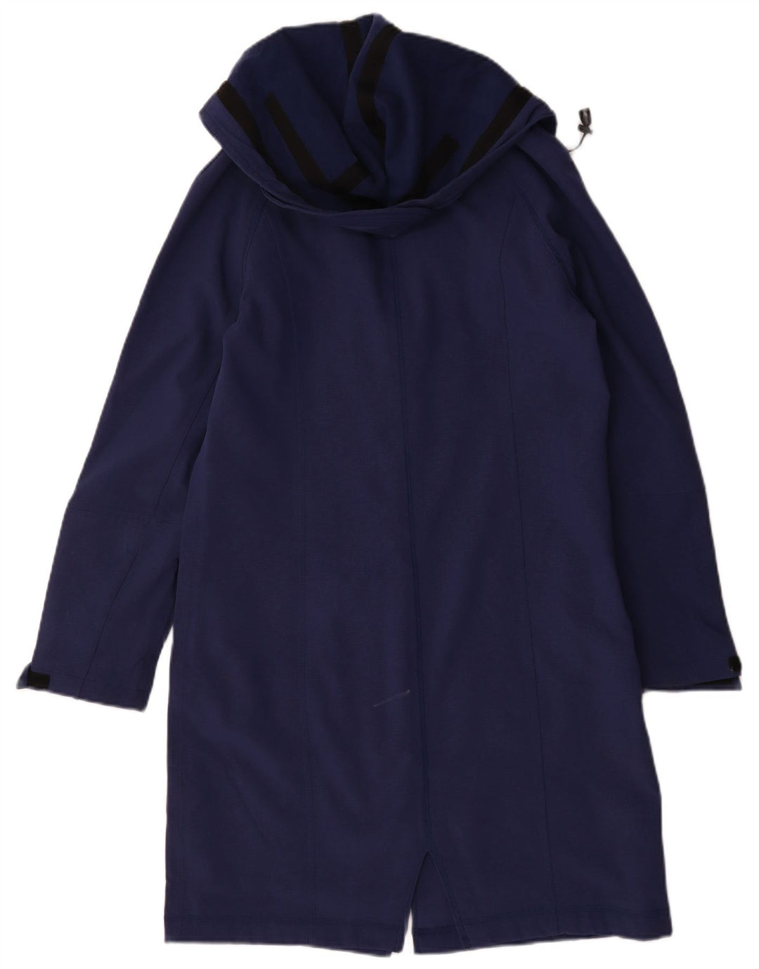 Marks & Spencer Damen-Regenmantel mit Kapuze, UK 14, mittleres Marineblau